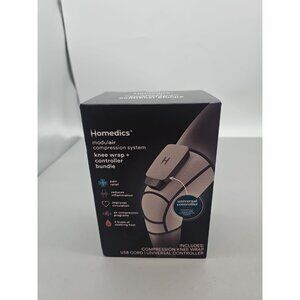 Homedics Modulair Compression System Knee Wrap Controller Bundle Pain Relief New